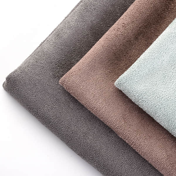 280gsm Non-elastic warp knitted single-faced random suede