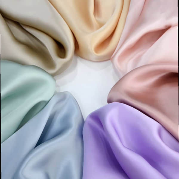 Grade 6a 16 momme natural silk 100% pure china mulberry silk material fabric roll for clothing